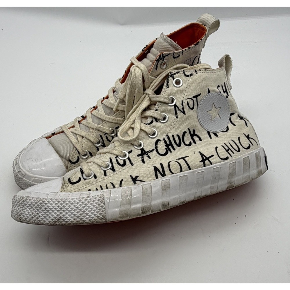 Converse Chuck 70 High UNT1TL3D White Size 9 Mens Sneakers "Not A Chuck"